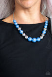 Paparazzi Necklace - Take Note - Blue