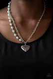 Paparazzi Necklace - Forever In My Heart - Silver