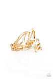 Paparazzi Ring - LEAF It All Behind - Gold