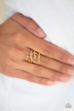 Paparazzi Ring - LEAF It All Behind - Gold