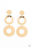 Paparazzi Earring - Pop Idol - Gold