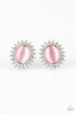 Paparazzi Earring - Hey There, Gorgeous - Pink