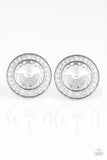 Paparazzi Earring - What Should I BLING? - White
