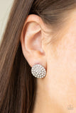 Paparazzi Earring - Greatest Of All Time - White