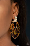 Paparazzi Earring - My Animal Spirit - Gold