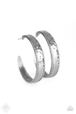 Paparazzi Earring - Soul Train - Silver