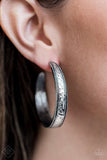 Paparazzi Earring - Soul Train - Silver