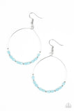Paparazzi Earring - Prize Winning Sparkle - Blue