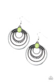 Paparazzi Earring - Southern Sol - Green