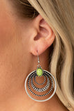 Paparazzi Earring - Southern Sol - Green