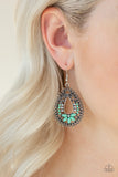 Paparazzi Earring - Atta-GALA - Green