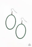 Paparazzi Earring - Dazzle On Demand - Green