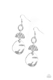 Paparazzi Earring - Melting Pot - Silver