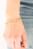 Paparazzi Bracelet - Material Girl - Gold