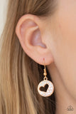 Paparazzi Necklace - Heartbeat Retreat - Gold