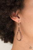 Paparazzi Necklace - Catwalk Queen - Copper