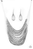 Paparazzi Necklace - Catwalk Queen - Silver