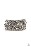 Paparazzi Bracelet - CRUSH To Conclusions - Silver