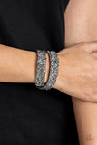 Paparazzi Bracelet - CRUSH To Conclusions - Silver
