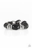 Paparazzi Bracelet - Stone Age Stunner - Black