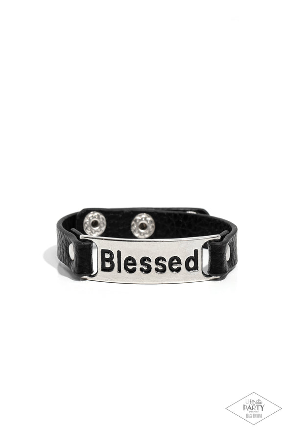 Paparazzi Bracelet - Count Your Blessings - Black