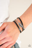 Paparazzi Bracelet - High Spirits - Black