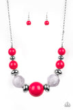 Paparazzi Necklace - Daytime Drama - Pink