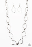 Paparazzi Necklace - Attitude Adjustment - Silver