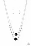 Paparazzi Necklace - Colorfully Charming - Black