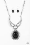Paparazzi Necklace - Divide and RULER - Black