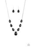 Paparazzi Necklace - Socialite Social - Black