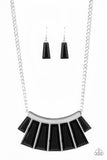 Paparazzi Necklace - Glamour Goddess - Black