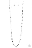 Paparazzi Necklace - Really Refined - Black