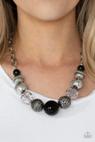 Paparazzi Necklace - Sugar, Sugar - Black
