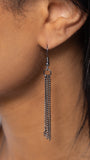 Paparazzi Necklace - Dauntless Diva - Black
