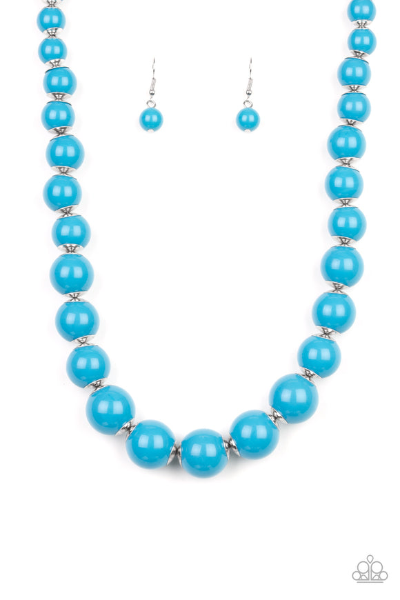 Paparazzi Necklace - Everyday Eye Candy - Blue