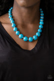 Paparazzi Necklace - Everyday Eye Candy - Blue
