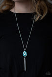 Paparazzi Necklace - Elite Shine - Blue