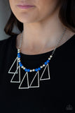 Paparazzi Necklace - Terra Nouveau - Blue