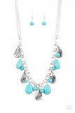 Paparazzi Necklace - Terra Tranquility - Blue