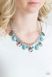 Paparazzi Necklace - Terra Tranquility - Blue