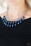Paparazzi Necklace - 5th Avenue Fleek - Blue