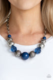 Paparazzi Necklace - Sugar, Sugar - Blue