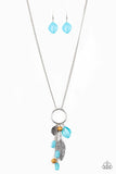 Paparazzi Necklace - Sky High Style - Blue