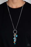 Paparazzi Necklace - Sky High Style - Blue