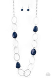 Paparazzi Necklace - Modern Day Malibu - Blue