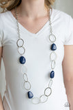 Paparazzi Necklace - Modern Day Malibu - Blue