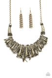 Paparazzi Necklace - In The MANE-stream - Brass