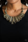 Paparazzi Necklace - In The MANE-stream - Brass