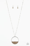 Paparazzi Necklace - Bet Your Bottom Dollar - Brown